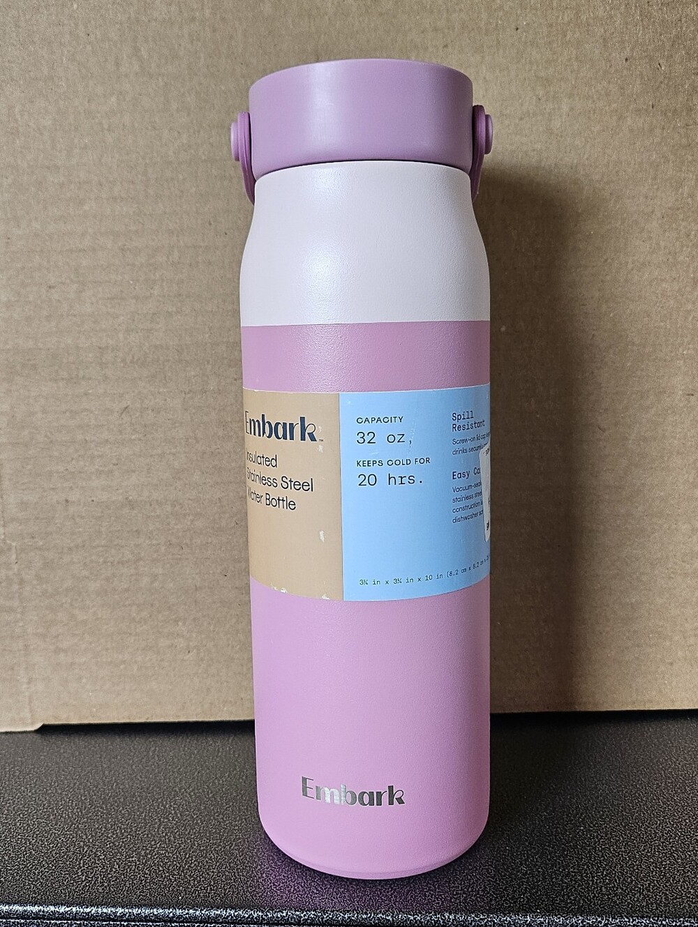 Embark 32 oz stainless Bottle